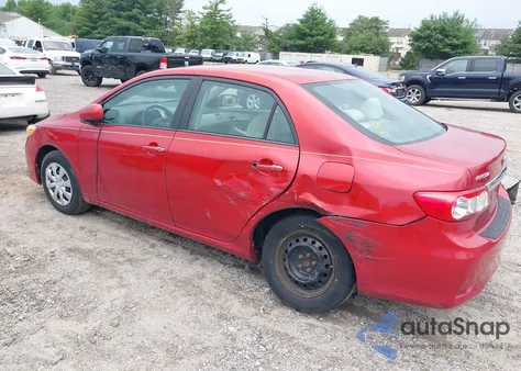 2011 Toyota Corolla Le from USA, damaged, VIN 2T1BU4EE9BC670986